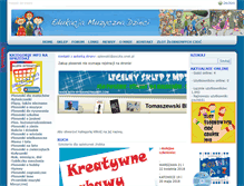 Tablet Screenshot of edumuz.pl